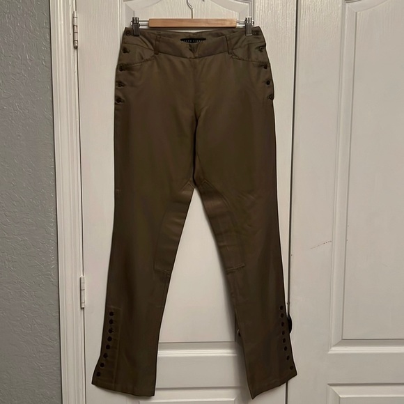 Ralph Lauren, black label, silk blend riding pants - Picture 1 of 15